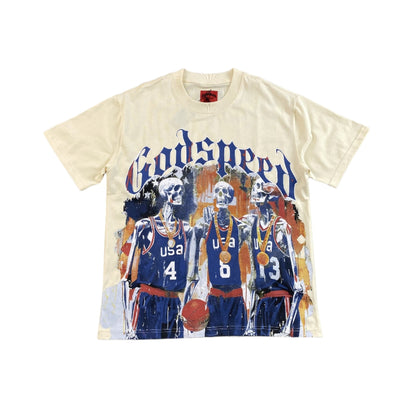 GODSPEED DREAMTEAM 24' T - SHIRT BONE - Sin Sity Reps