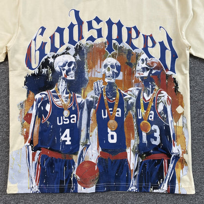 GODSPEED DREAMTEAM 24' T - SHIRT BONE - Sin Sity Reps