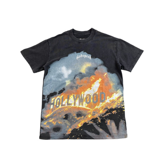 GODSPEED HOLLYWEIRD T - SHIRT WASHED BLACK - Sin Sity Reps