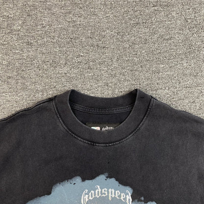 GODSPEED HOLLYWEIRD T - SHIRT WASHED BLACK - Sin Sity Reps