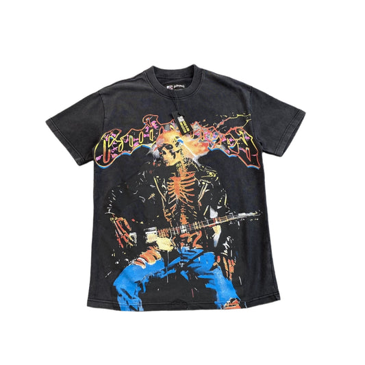 GODSPEED ROCK DREAMS T - SHIRT WASHED BLACK - Sin Sity Reps