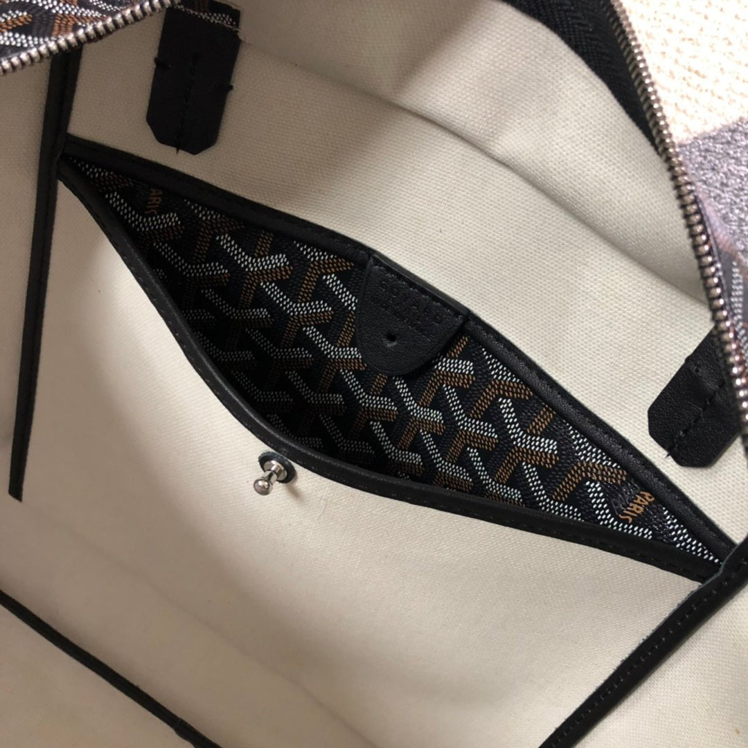 GOYARD ARTOIS PM TOTE BAG BLACK - Sin Sity Reps