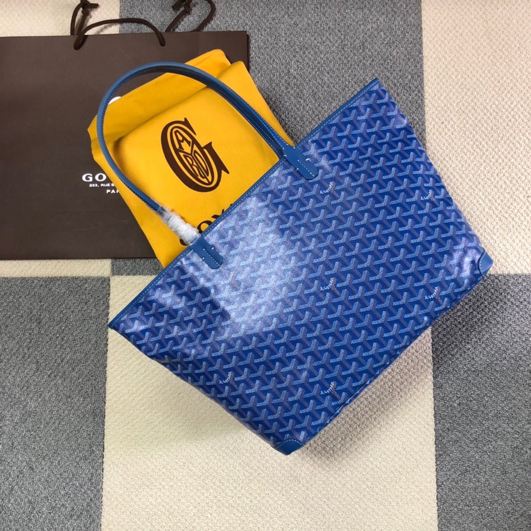 GOYARD ARTOIS PM TOTE BAG BLUE - Sin Sity Reps