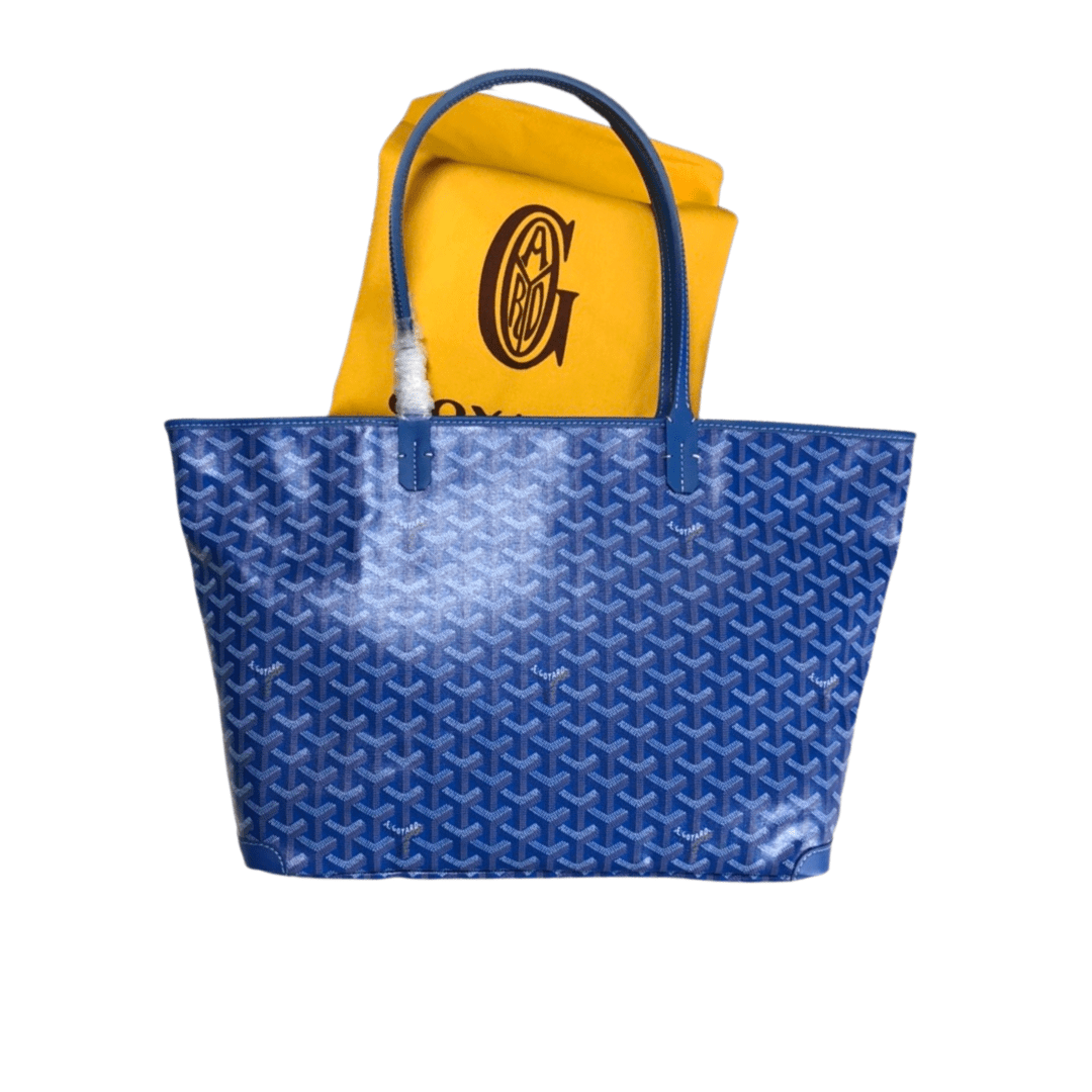 GOYARD ARTOIS PM TOTE BAG BLUE - Sin Sity Reps