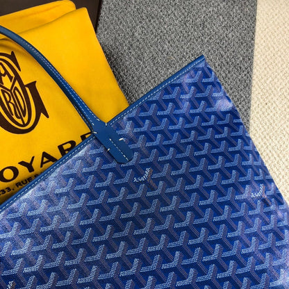 GOYARD ARTOIS PM TOTE BAG BLUE - Sin Sity Reps