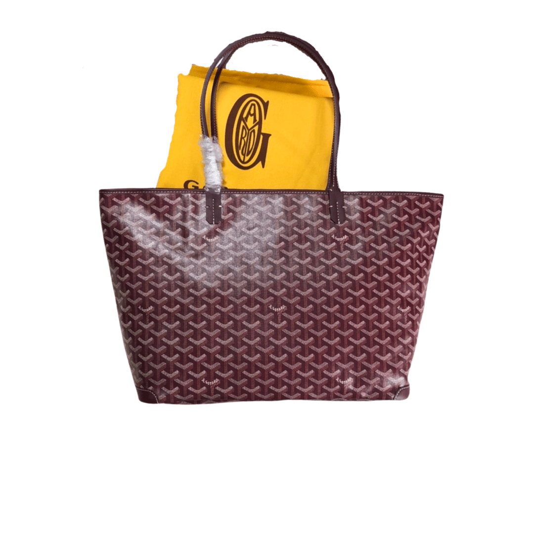 GOYARD ARTOIS PM TOTE BAG BURGUNDY - Sin Sity Reps