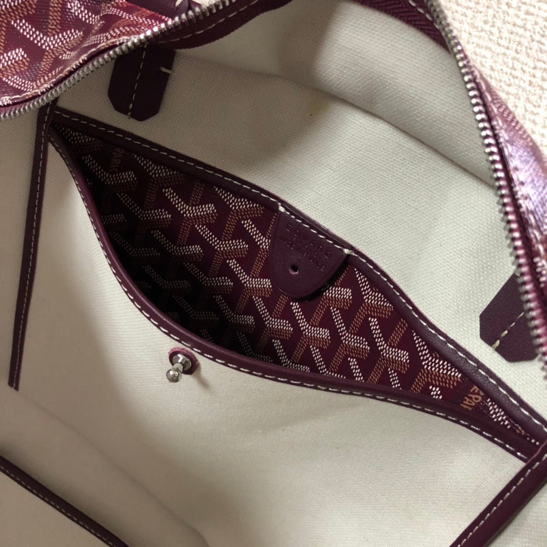 GOYARD ARTOIS PM TOTE BAG BURGUNDY - Sin Sity Reps