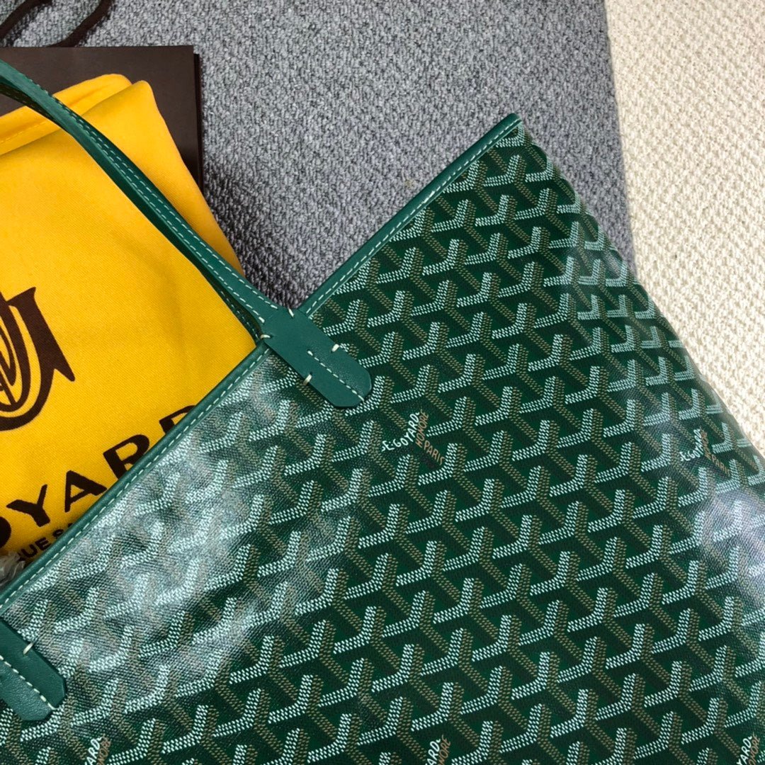 GOYARD ARTOIS PM TOTE BAG GREEN - Sin Sity Reps