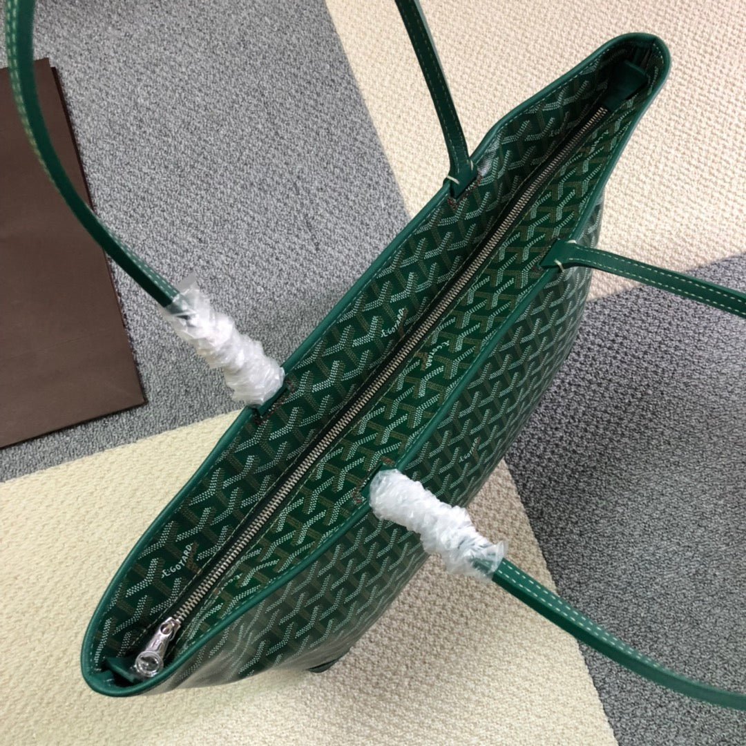 GOYARD ARTOIS PM TOTE BAG GREEN - Sin Sity Reps