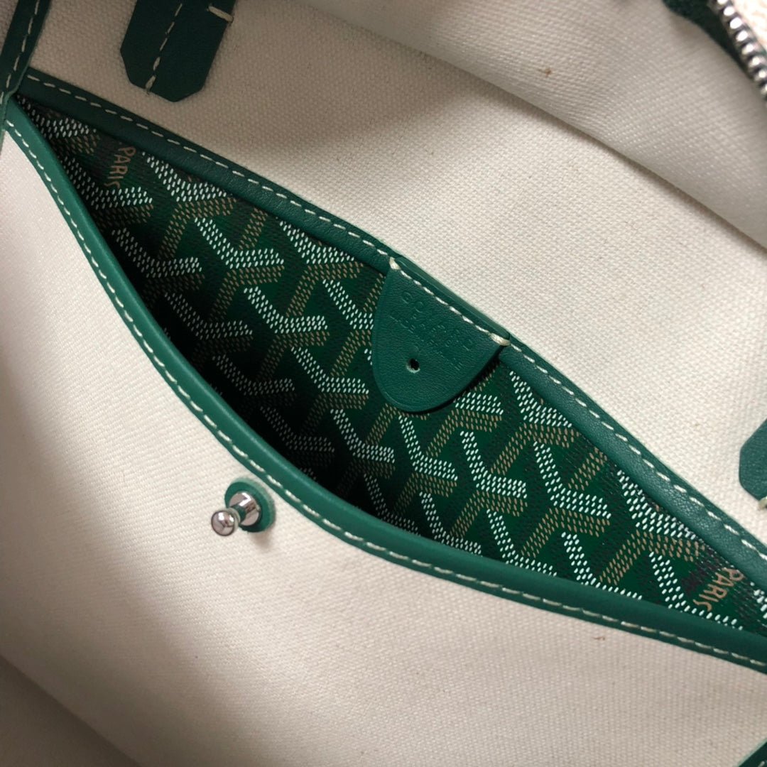 GOYARD ARTOIS PM TOTE BAG GREEN - Sin Sity Reps