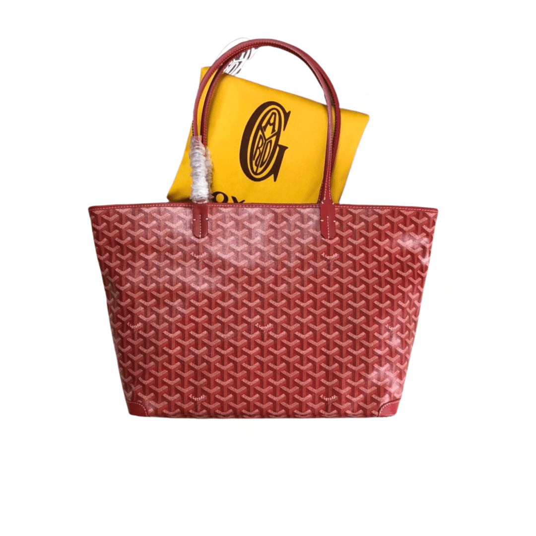 GOYARD ARTOIS PM TOTE BAG RED - Sin Sity Reps