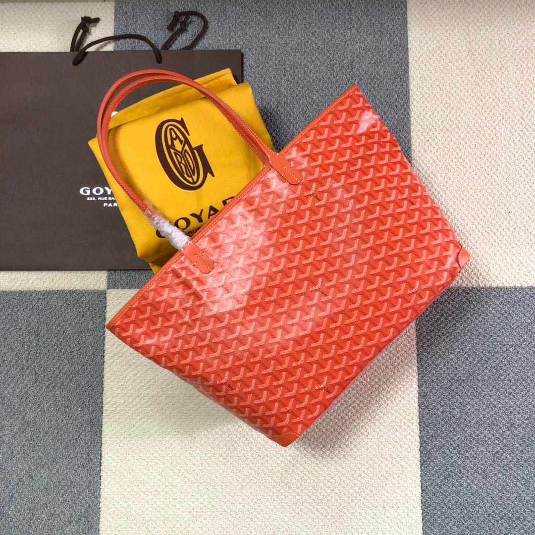 GOYARD ARTOIS PM TOTE BAG RED - Sin Sity Reps