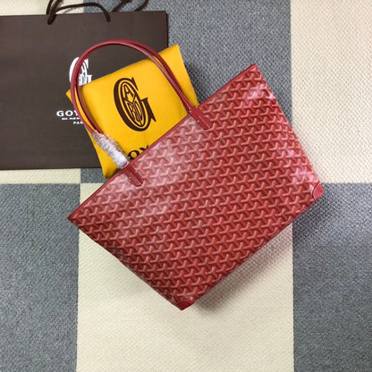 GOYARD ARTOIS PM TOTE BAG RED - Sin Sity Reps