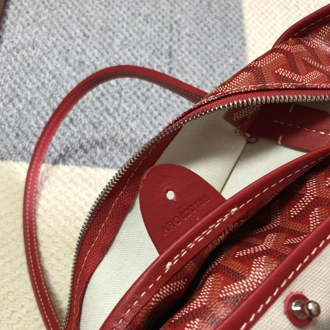 GOYARD ARTOIS PM TOTE BAG RED - Sin Sity Reps