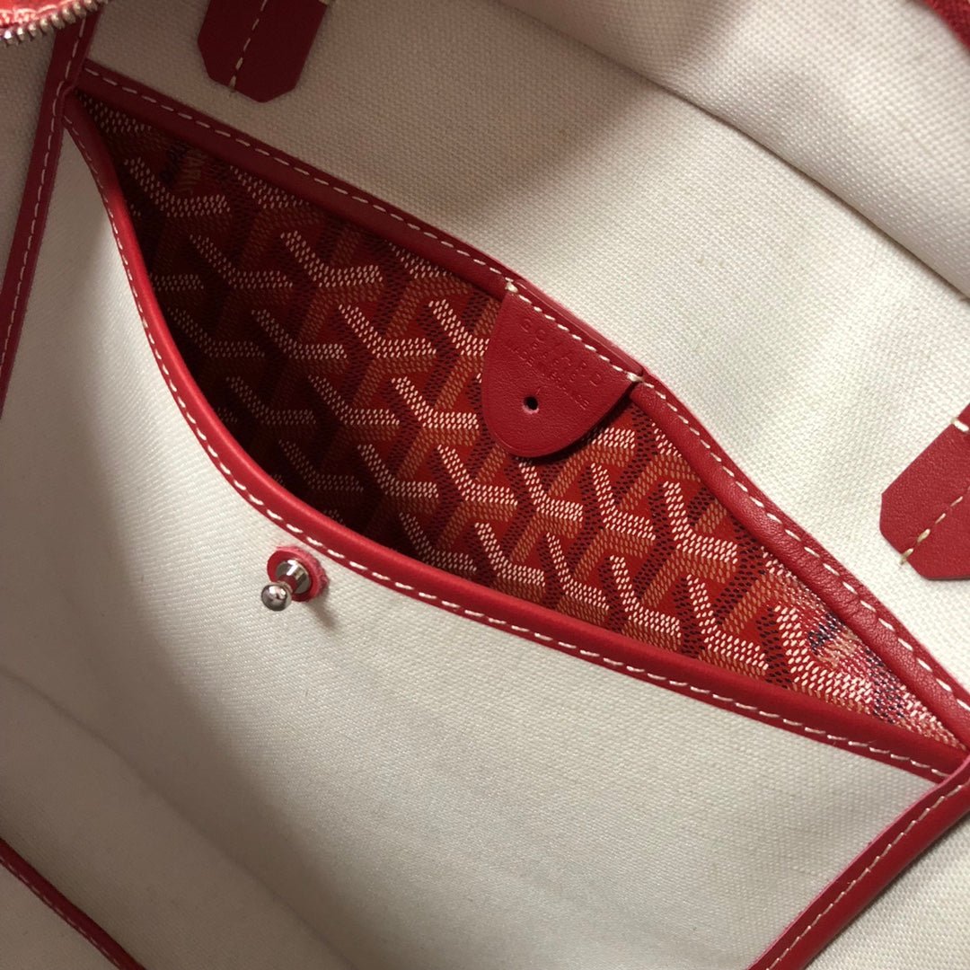 GOYARD ARTOIS PM TOTE BAG RED - Sin Sity Reps