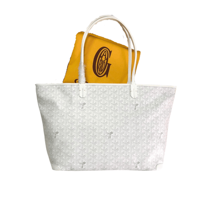 GOYARD ARTOIS PM TOTE BAG WHITE - Sin Sity Reps