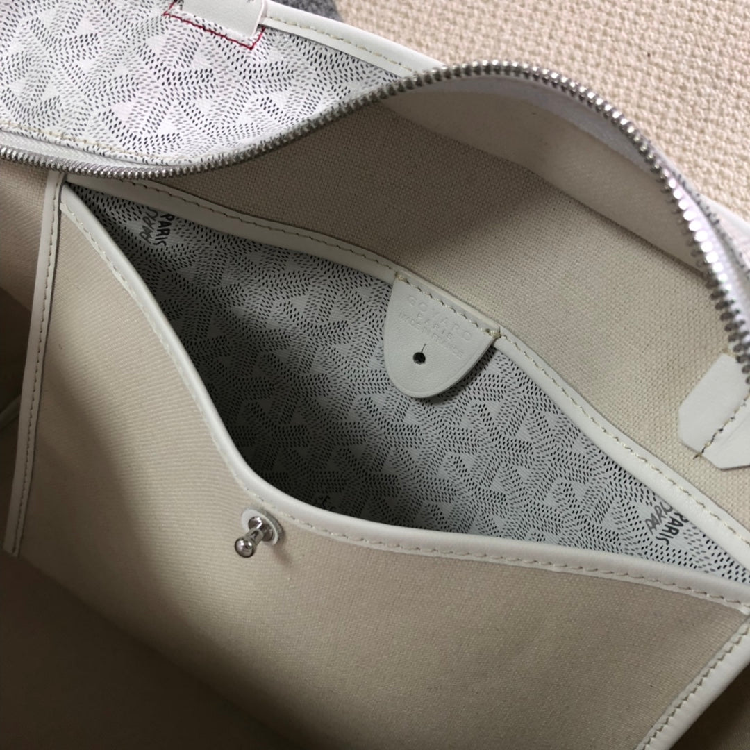 GOYARD ARTOIS PM TOTE BAG WHITE - Sin Sity Reps