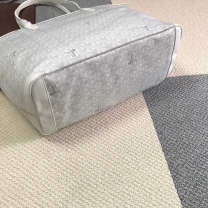 GOYARD ARTOIS PM TOTE BAG WHITE - Sin Sity Reps