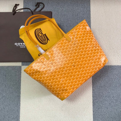 GOYARD ARTOIS PM TOTE BAG YELLOW - Sin Sity Reps