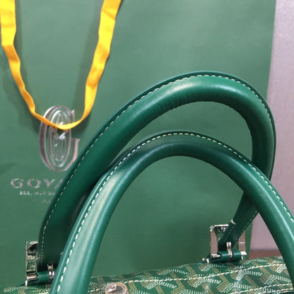 GOYARD BOSTON 50 TRAVEL BAG GREEN - Sin Sity Reps