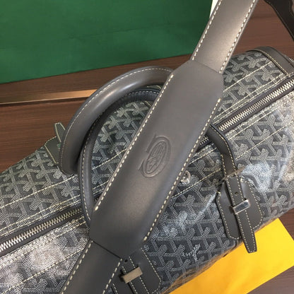 GOYARD BOSTON 50 TRAVEL BAG GREY - Sin Sity Reps