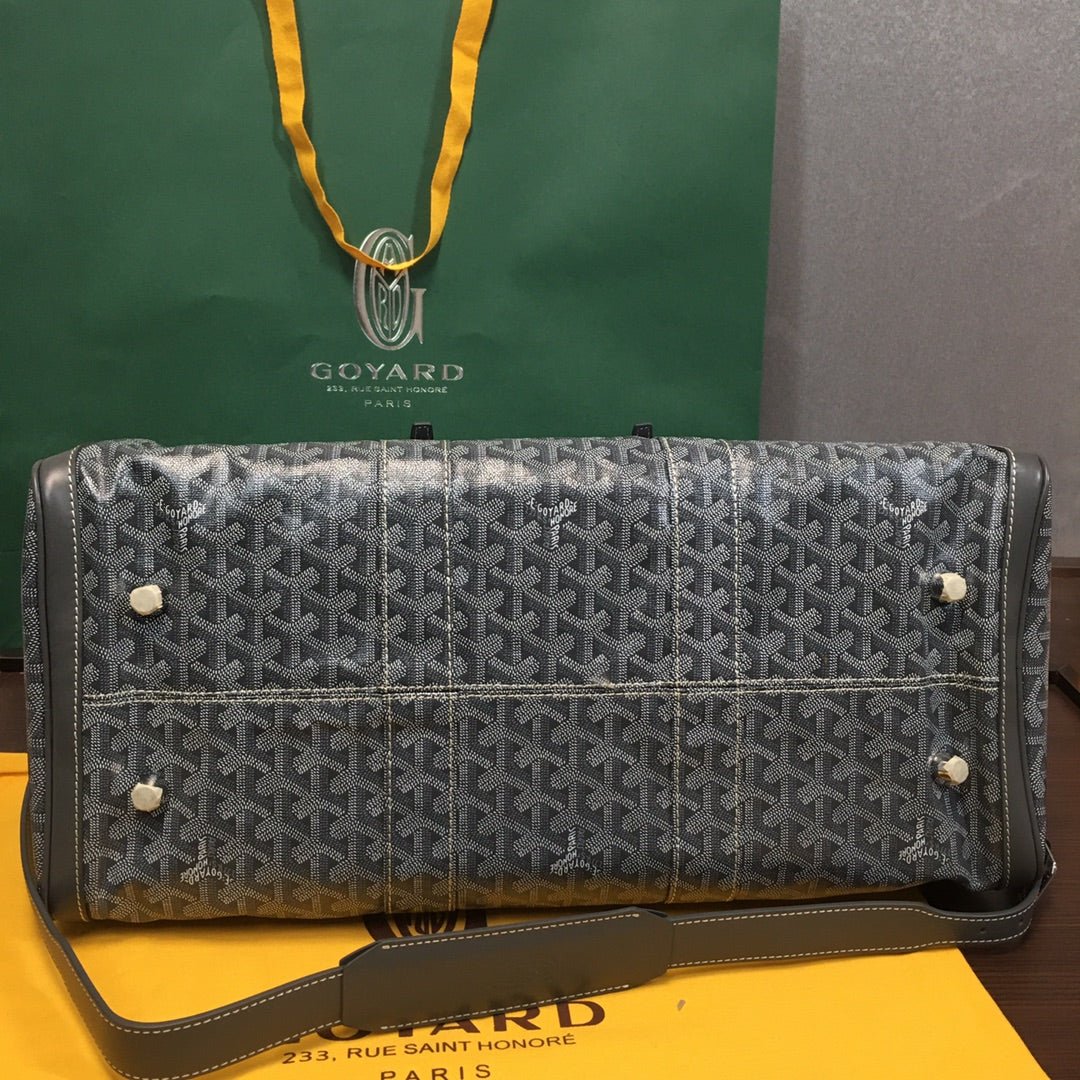 GOYARD BOSTON 50 TRAVEL BAG GREY - Sin Sity Reps