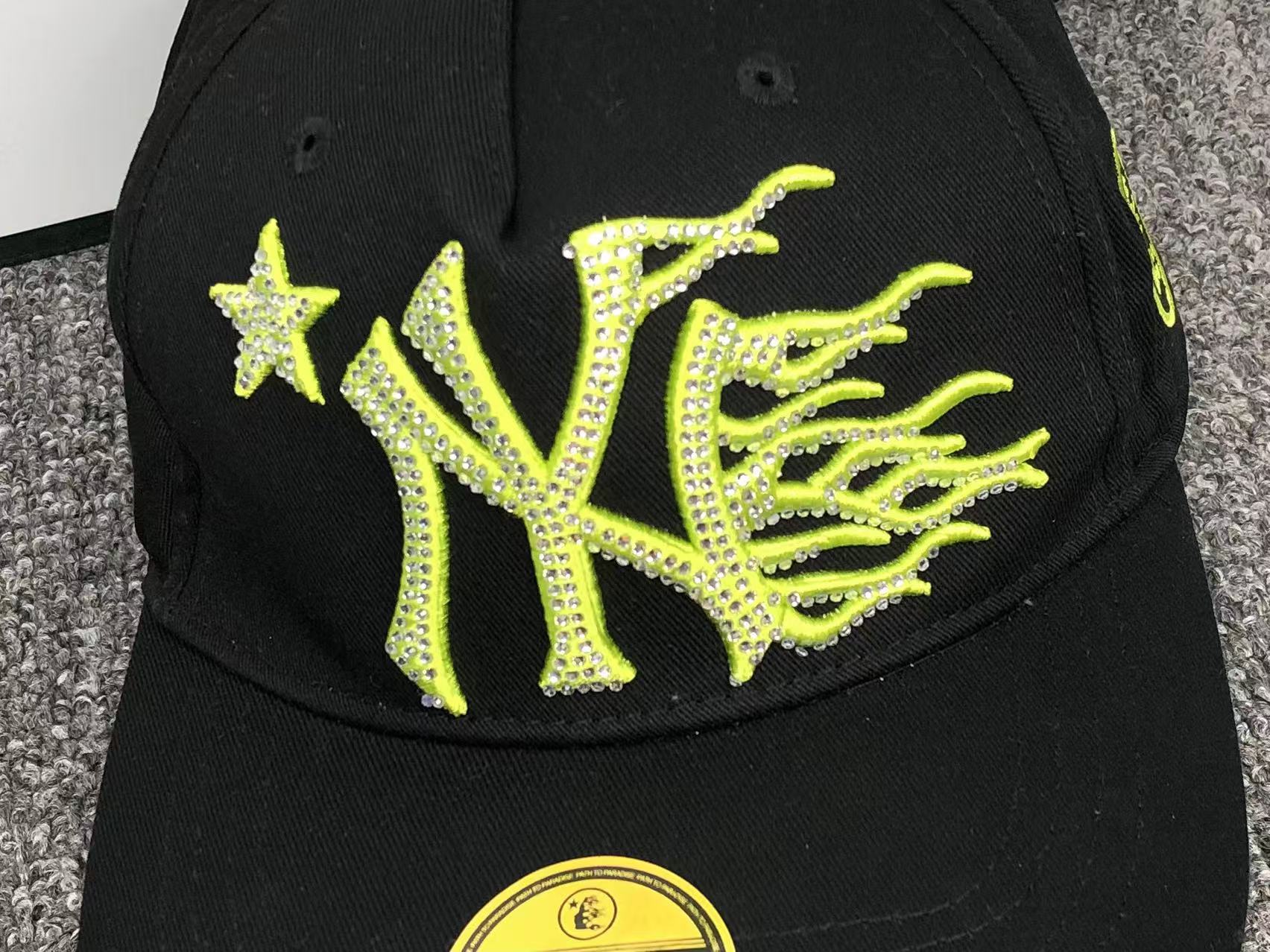 HELLSTAR NY SNAPBACK BLACK NEON - Sin Sity Reps