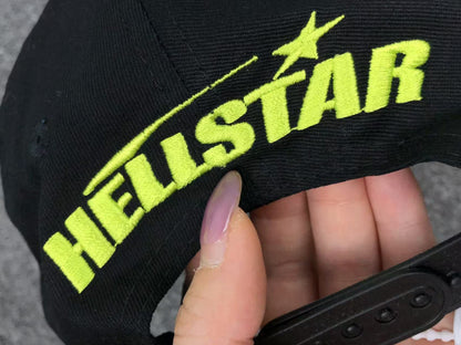 HELLSTAR NY SNAPBACK BLACK NEON - Sin Sity Reps