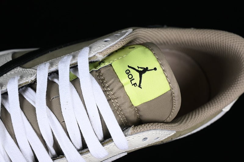 JORDAN 1 LOW GOLF TRAVIS SCOTT NEUTRAL OLIVE - Sin Sity Reps