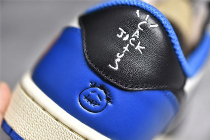 JORDAN 1 LOW TRAVIS SCOTT FRAGMENT - Sin Sity Reps