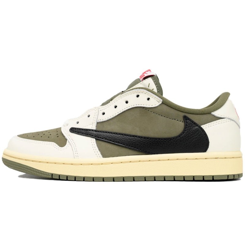 JORDAN 1 LOW x TRAVIS SCOTT MEDIUM OLIVE - Sin Sity Reps