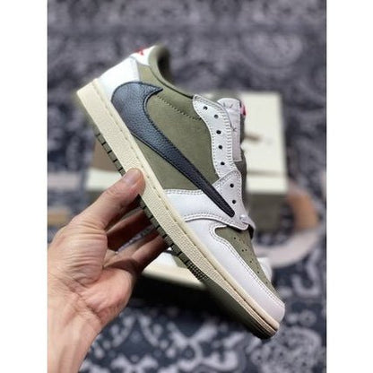 JORDAN 1 LOW x TRAVIS SCOTT MEDIUM OLIVE - Sin Sity Reps