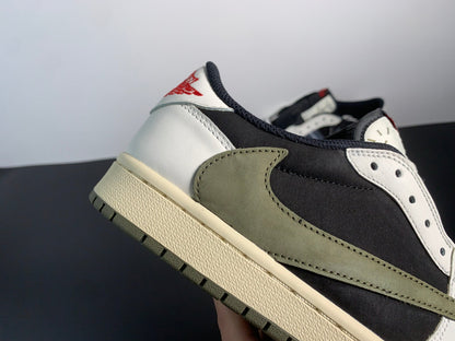 JORDAN 1 RETRO LOW OG SP TRAVIS SCOTT OLIVE - Sin Sity Reps