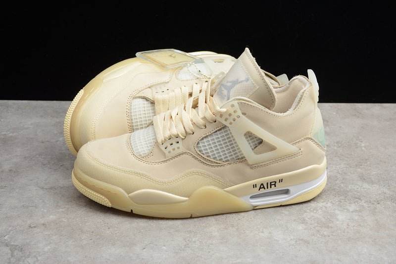 JORDAN 4 RETRO OFF WHITE SAIL - Sin Sity Reps