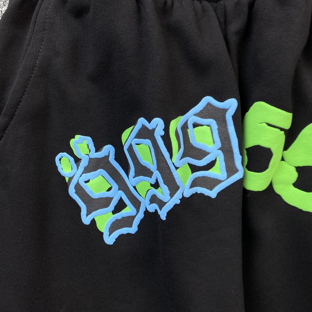 JUICE WRLD x SP5DER SWEATPANTS BLACK - Sin Sity Reps