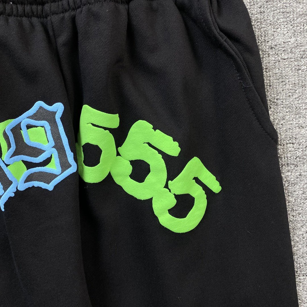 JUICE WRLD x SP5DER SWEATPANTS BLACK - Sin Sity Reps