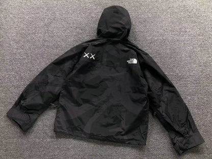 KAWS x THE NORTH FACE RETRO 1986 MOUNTAIN JACKET BLACK - Sin Sity Reps