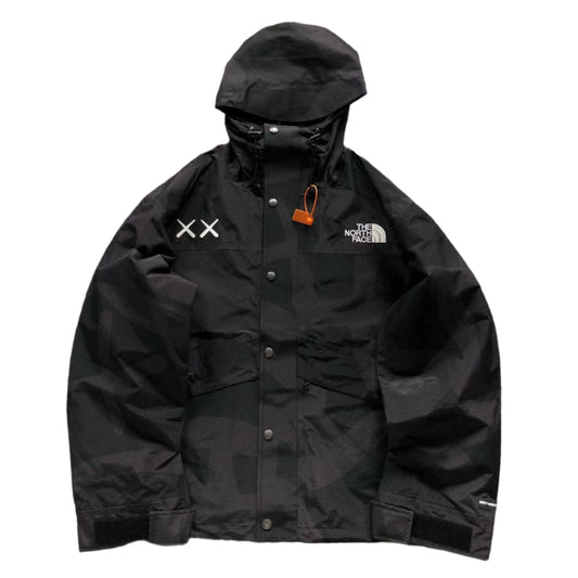 KAWS x THE NORTH FACE RETRO 1986 MOUNTAIN JACKET BLACK - Sin Sity Reps