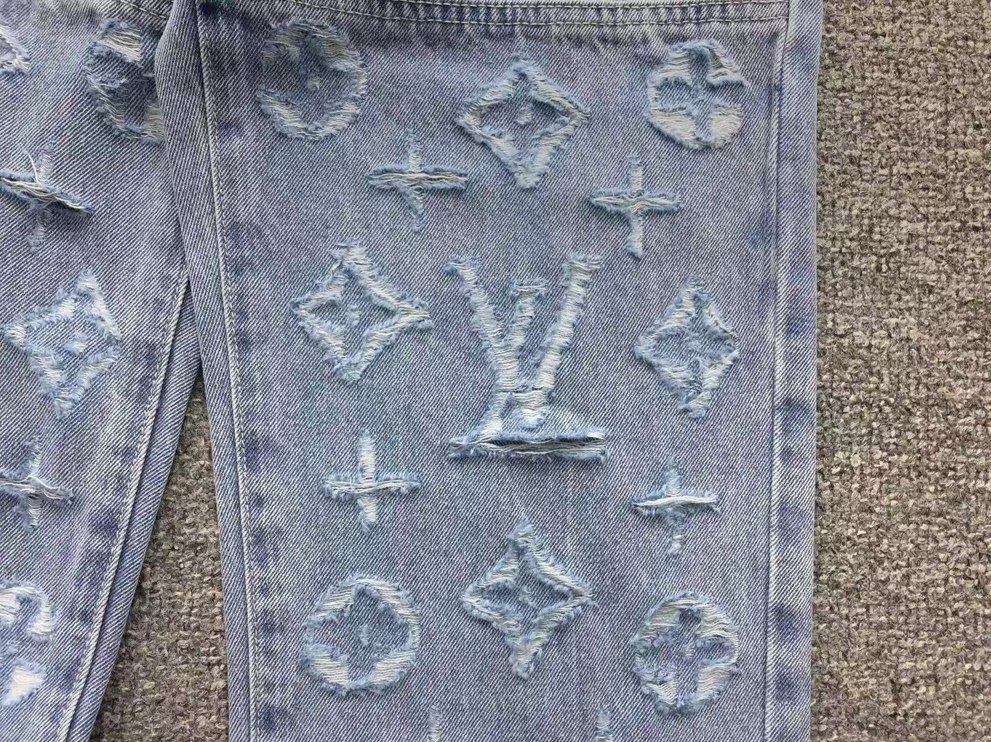 LOUIS VUITTON DENIM SKATE JEANS INDIGO - Sin Sity Reps