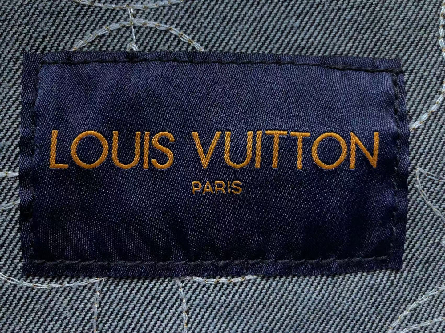 LOUIS VUITTON LV EMBROIDERED UTILITY DENIM JACKET - Sin Sity Reps