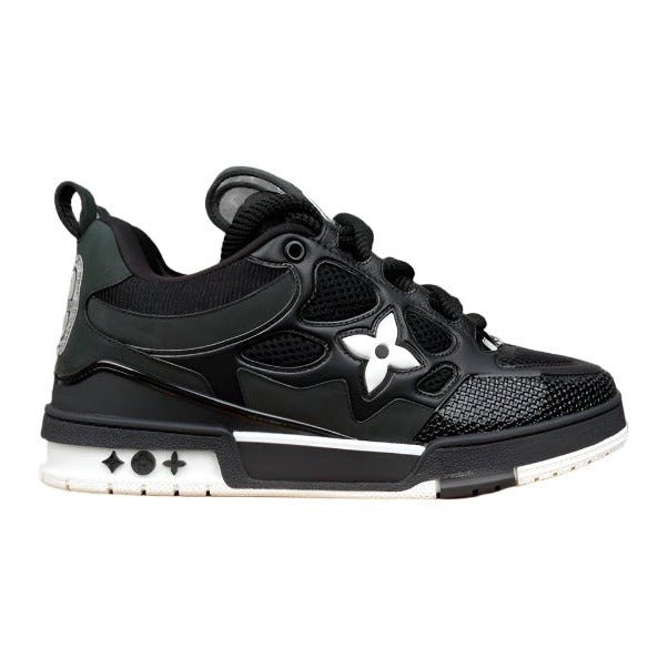 LOUIS VUITTON LV SKATE SNEAKER BLACK WHITE - Sin Sity Reps