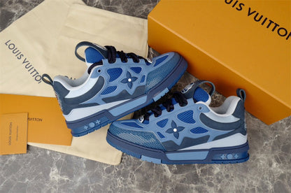 LOUIS VUITTON LV SKATE SNEAKER BLUE - Sin Sity Reps