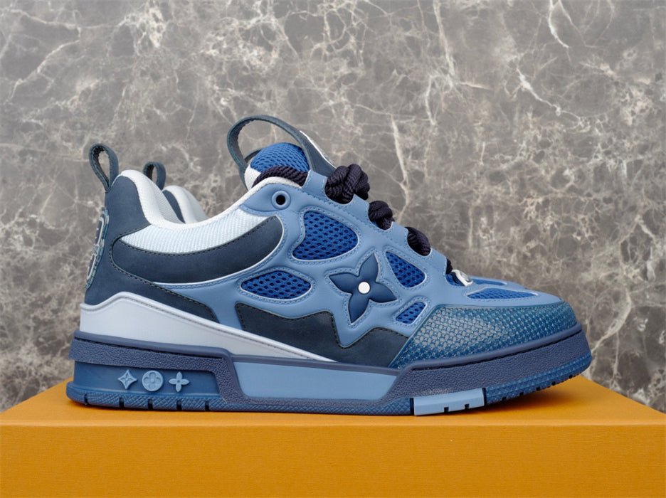 LOUIS VUITTON LV SKATE SNEAKER BLUE - Sin Sity Reps