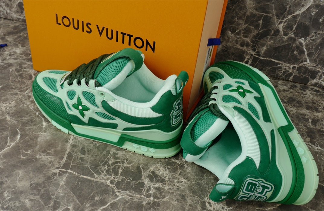 LOUIS VUITTON LV SKATE SNEAKER GREEN - Sin Sity Reps