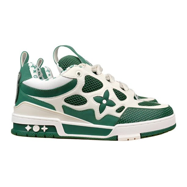 LOUIS VUITTON LV SKATE SNEAKER GREEN WHITE - Sin Sity Reps