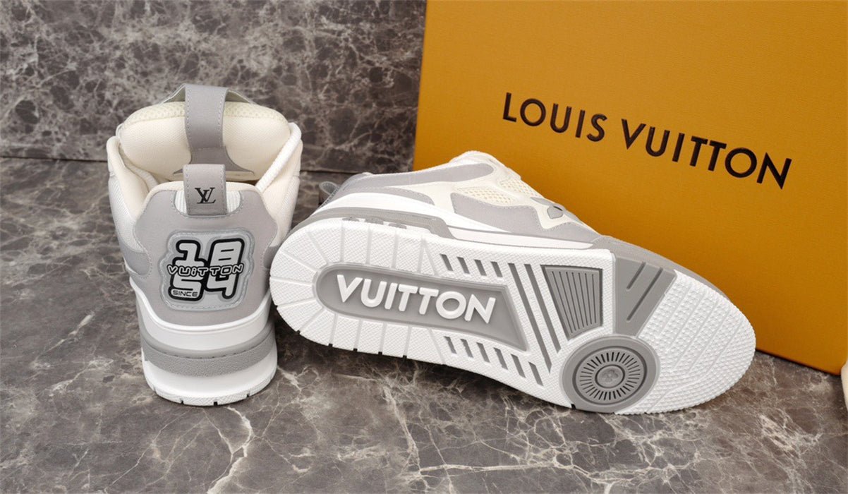 LOUIS VUITTON LV SKATE SNEAKER GREY - Sin Sity Reps