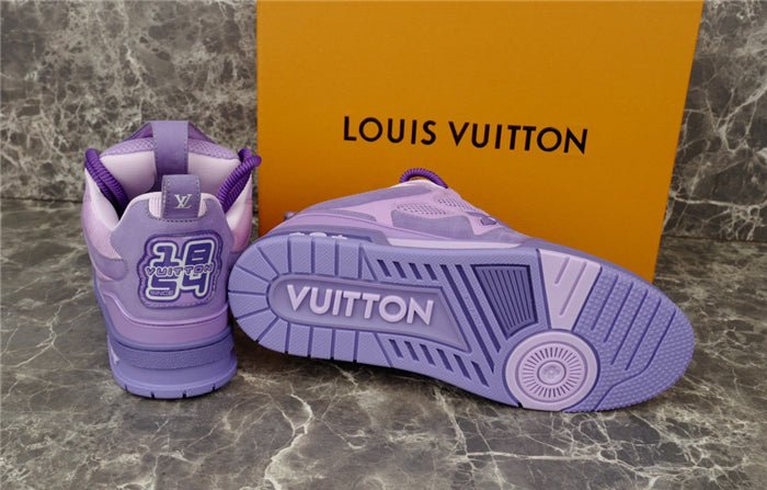 LOUIS VUITTON LV SKATE SNEAKER PURPLE - Sin Sity Reps