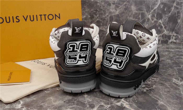 LOUIS VUITTON LV SKATE SNEAKER WHITE BLACK - Sin Sity Reps