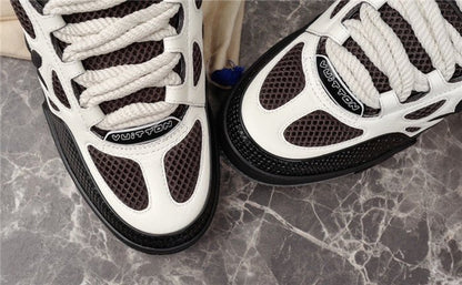 LOUIS VUITTON LV SKATE SNEAKER WHITE BLACK - Sin Sity Reps