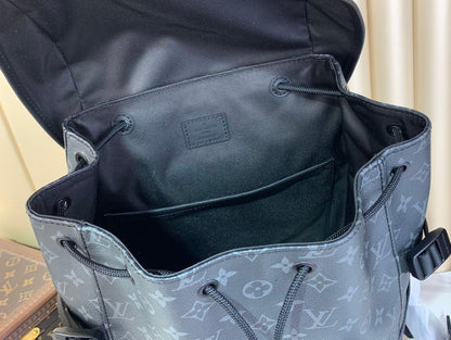 LOUIS VUITTON MONOGRAM ECLIPSE REVERSE PM GRAY - Sin Sity Reps